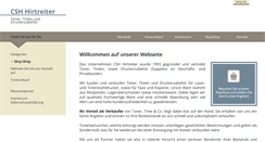 Desktop Screenshot of csh-hirtreiter.de